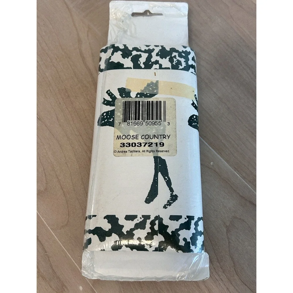 Moose Country Sponge Wall Border 5Yds Pre-pasted The Water Works Tienshan Rare